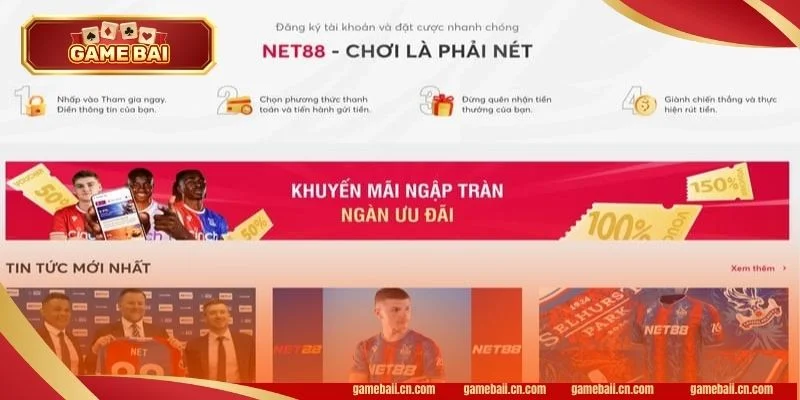 Sân chơi NET88 là điểm đến cá cược được đông đảo hội viên yêu thích.